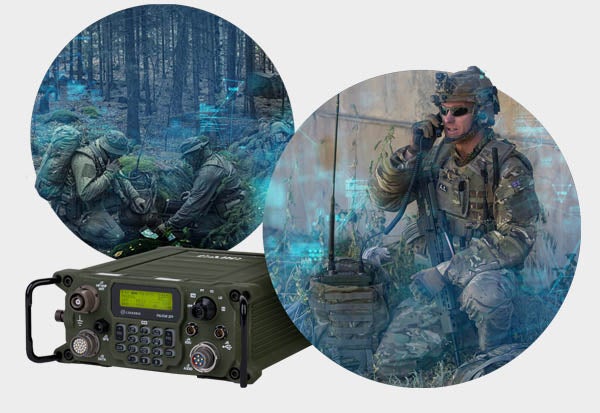 Modern HF radio connecting forces in the field