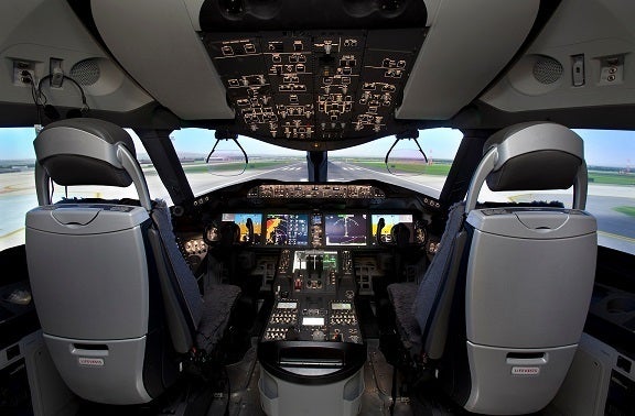 Full Flight Simulator Inside