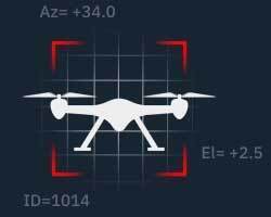 tracking drone icon