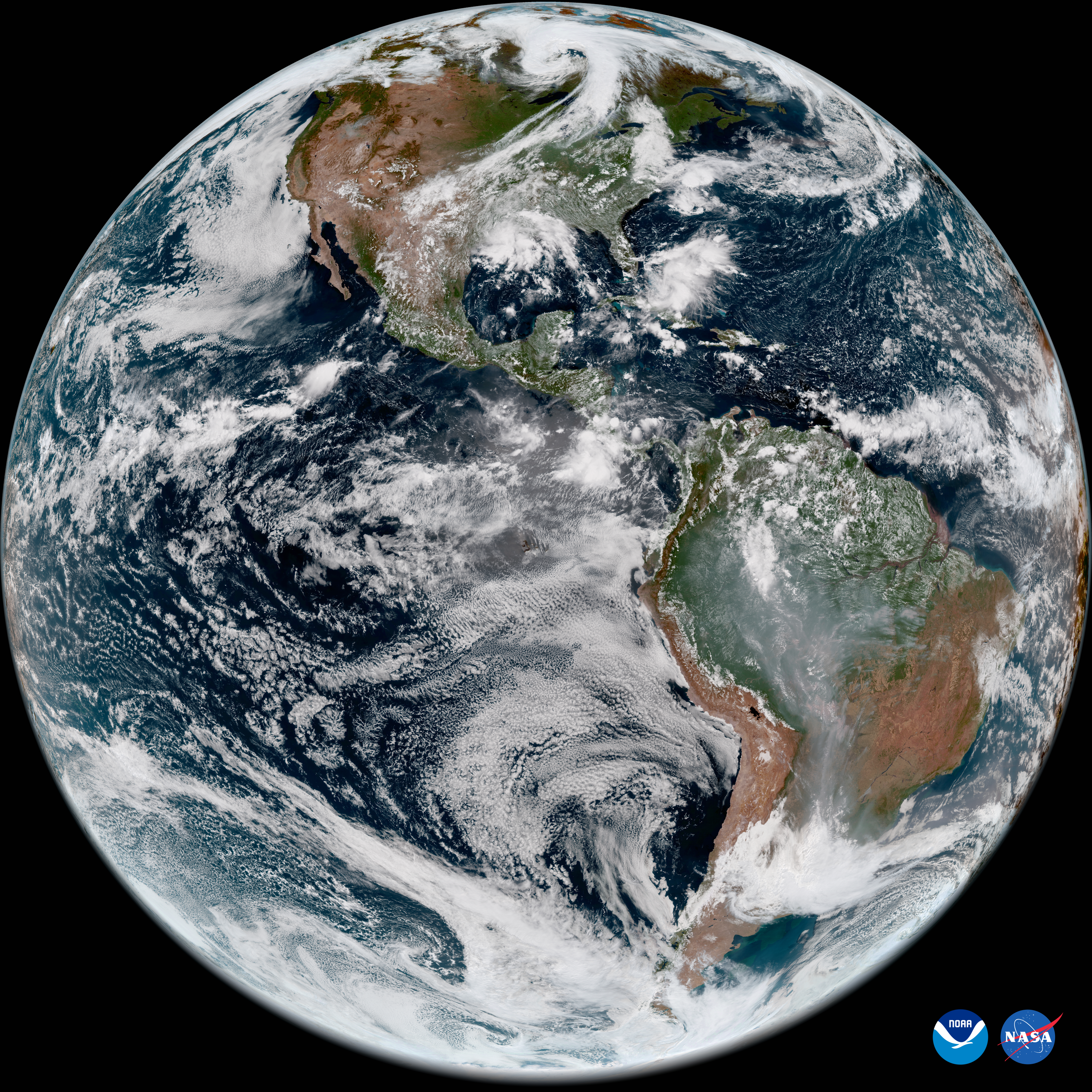 High-resolution image of earth