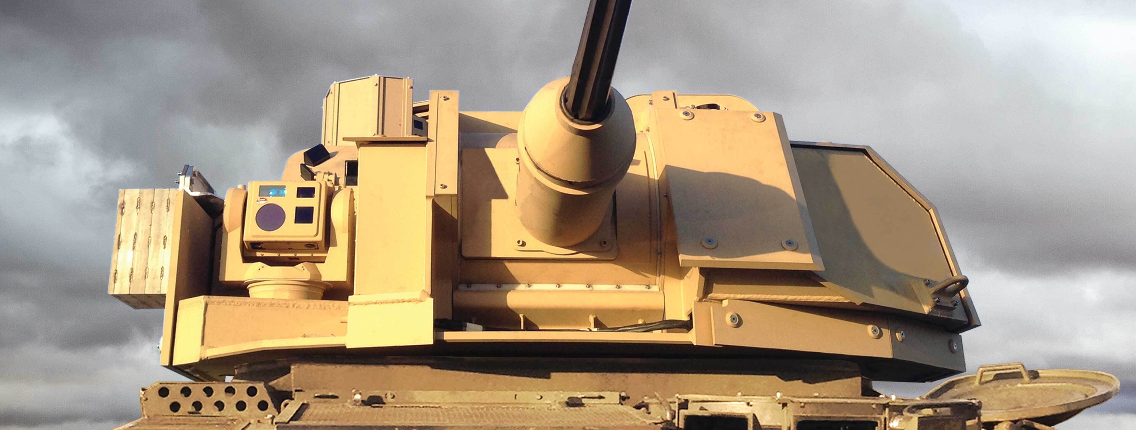 L3Harris WESCAM MX™-GCS on tank gun turret