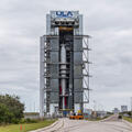 United Launch Alliance’s Vulcan rocket is poised to launch for the first time on Jan. 8, 2024, carrying the first Astrobotic Peregrine commercial lunar lander, as part of NASA’s Commercial Lunar Payload Services (CLPS) initiative. Photo credit: United Launch Alliance