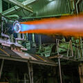 Engine test fires