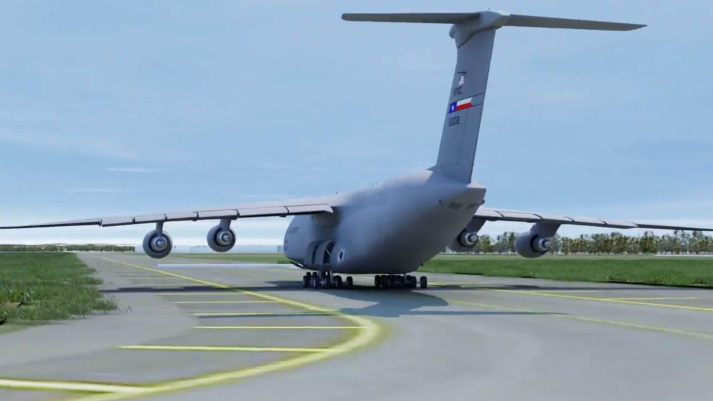 C-5 air outlet force