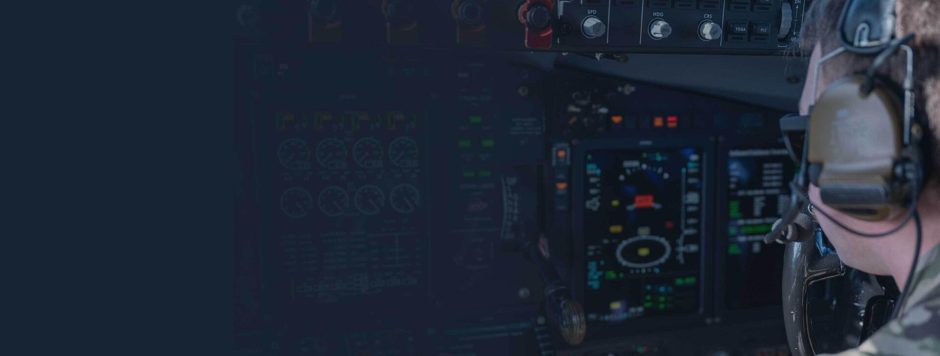 KC-135 cockpit