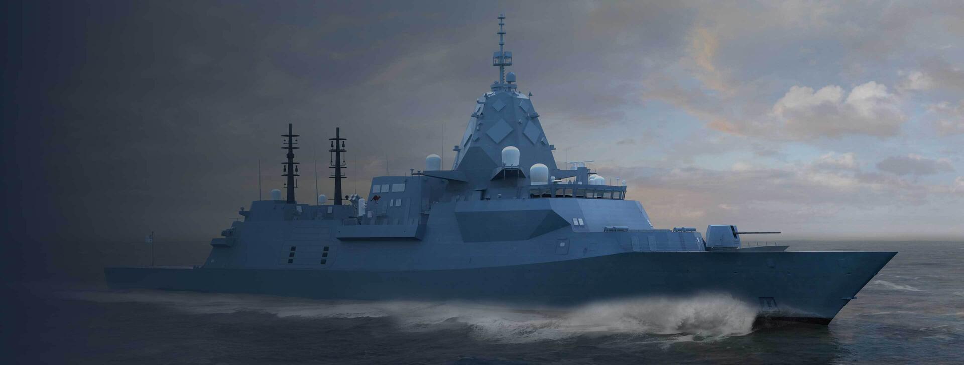 ship at sea