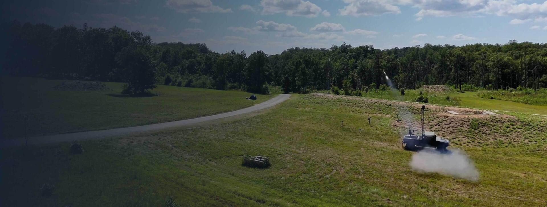 VAMPIRE live fire demonstration in field