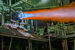 Engine test fires