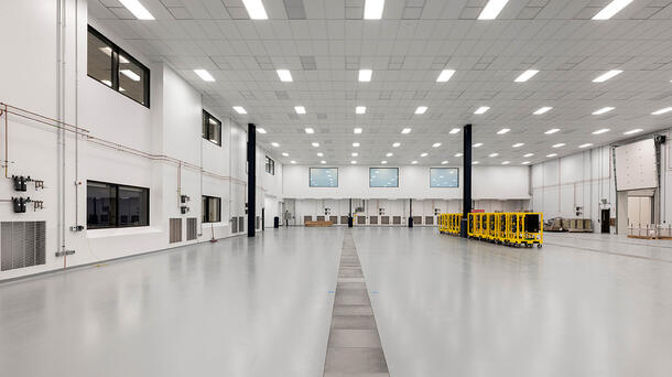 Interior of facility