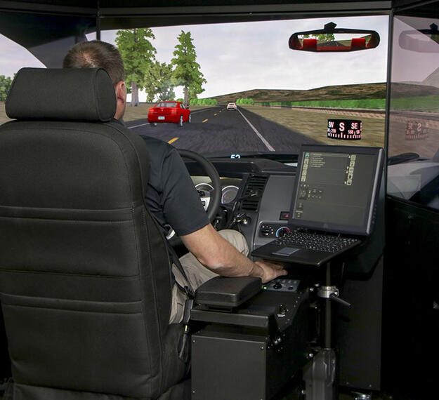 Car driving simulator for driving school, For Driver Traning