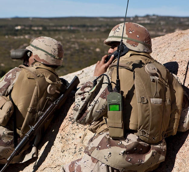 Falcon III® RF-7800V-HH Handheld VHF Tactical Radio | L3Harris® Fast.  Forward.