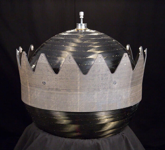 ARDE 10,800 Cu.In He/ Xe COPV tank