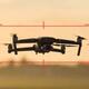 Drone in tracking sights