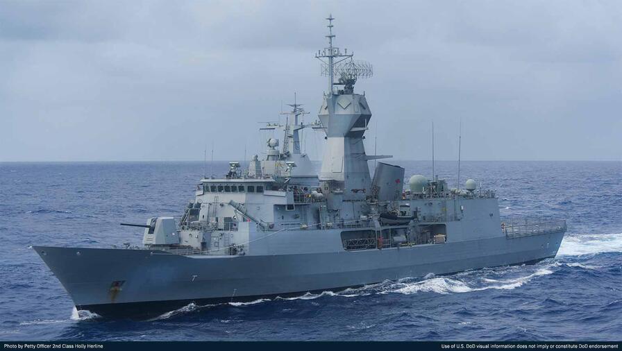 HMAS Ballarat - Royal Australian Navy Anzac Class frigate