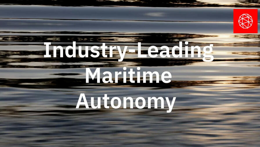 Industry-Leading Maritime Autonomy