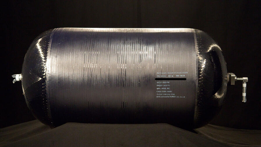 ARDE 6,000 Cu.In He/ N2 COPV