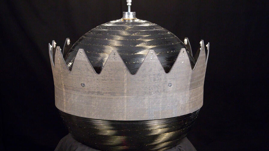 ARDE 10,800 Cu.In He/ Xe COPV tank