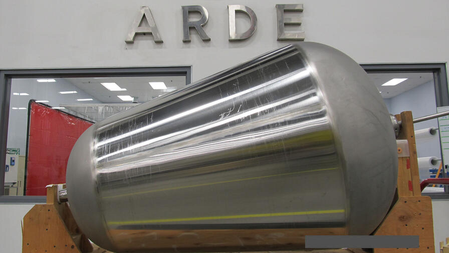 ARDE 42,800 Cu. In He Conical COPV Liner