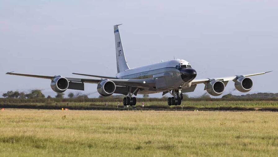 KC-135 on tarmac