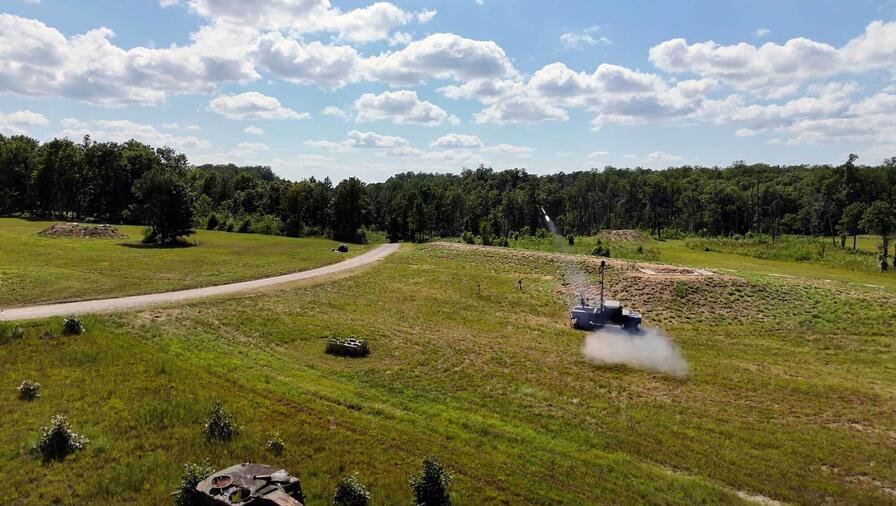 VAMPIRE live fire demonstration